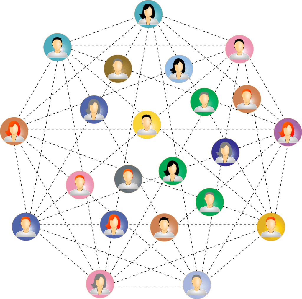 Connections, Communications, Social, Networking, Human